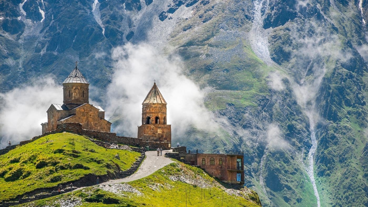 Gergeti Trinity Church in Georgia