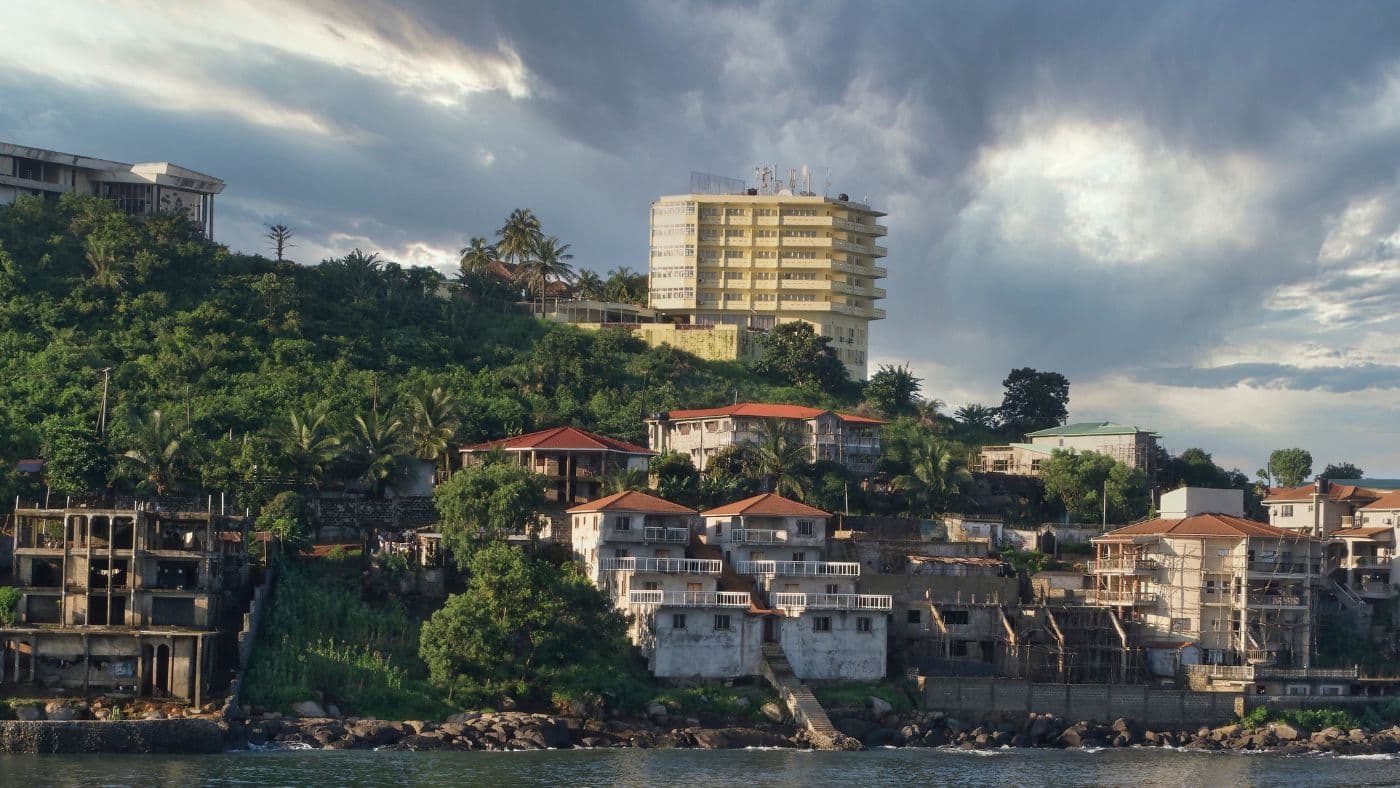 freetown the harbour of sierra leone
