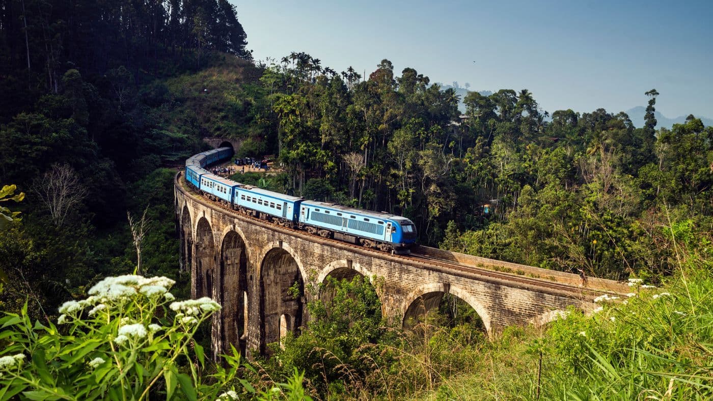Sri Lanka tourist train